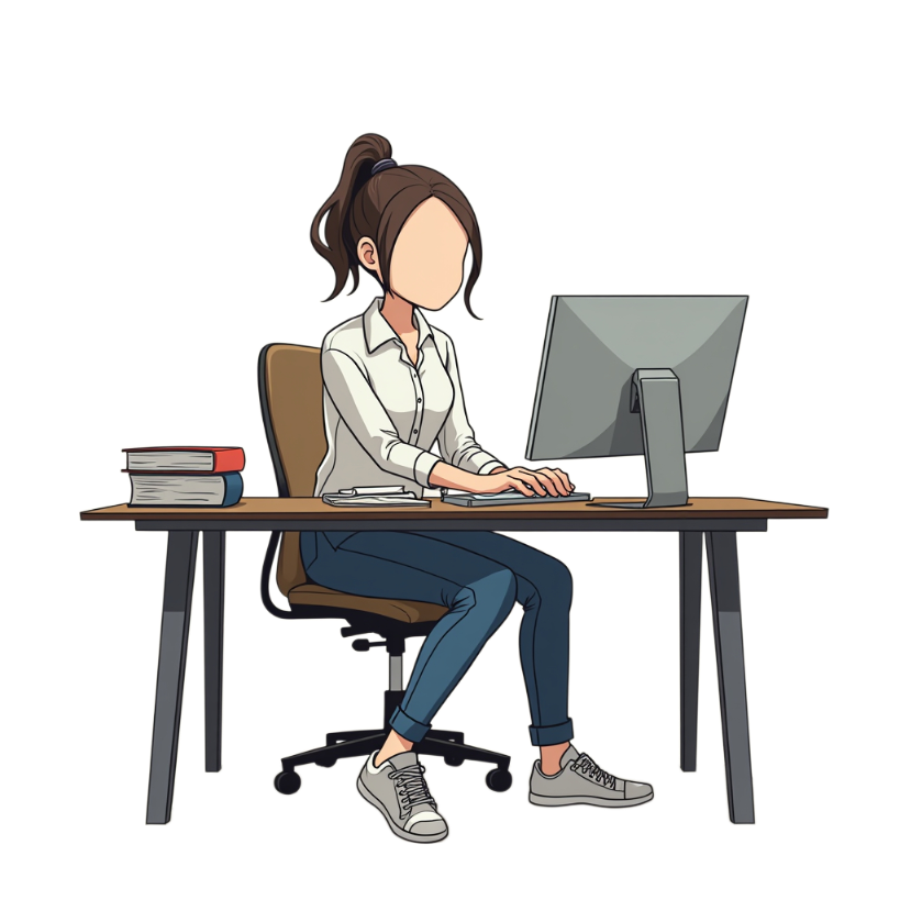 Illustration of Samantha Klasfeld